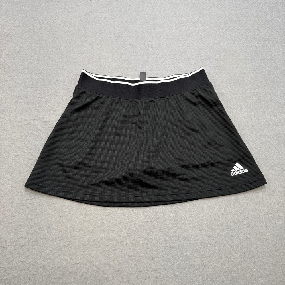 Adidas Aeroready Skort Women's Small Black Mesh Athletic Sportswear Golf Tennis